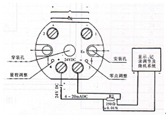 锅炉温度传感器的接线